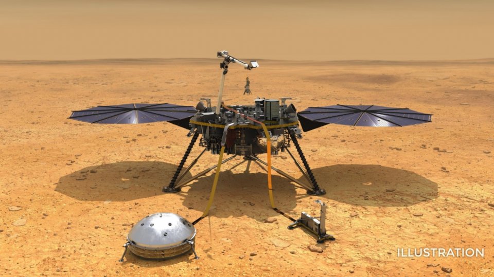 Ilustrační foto: sonda InSight